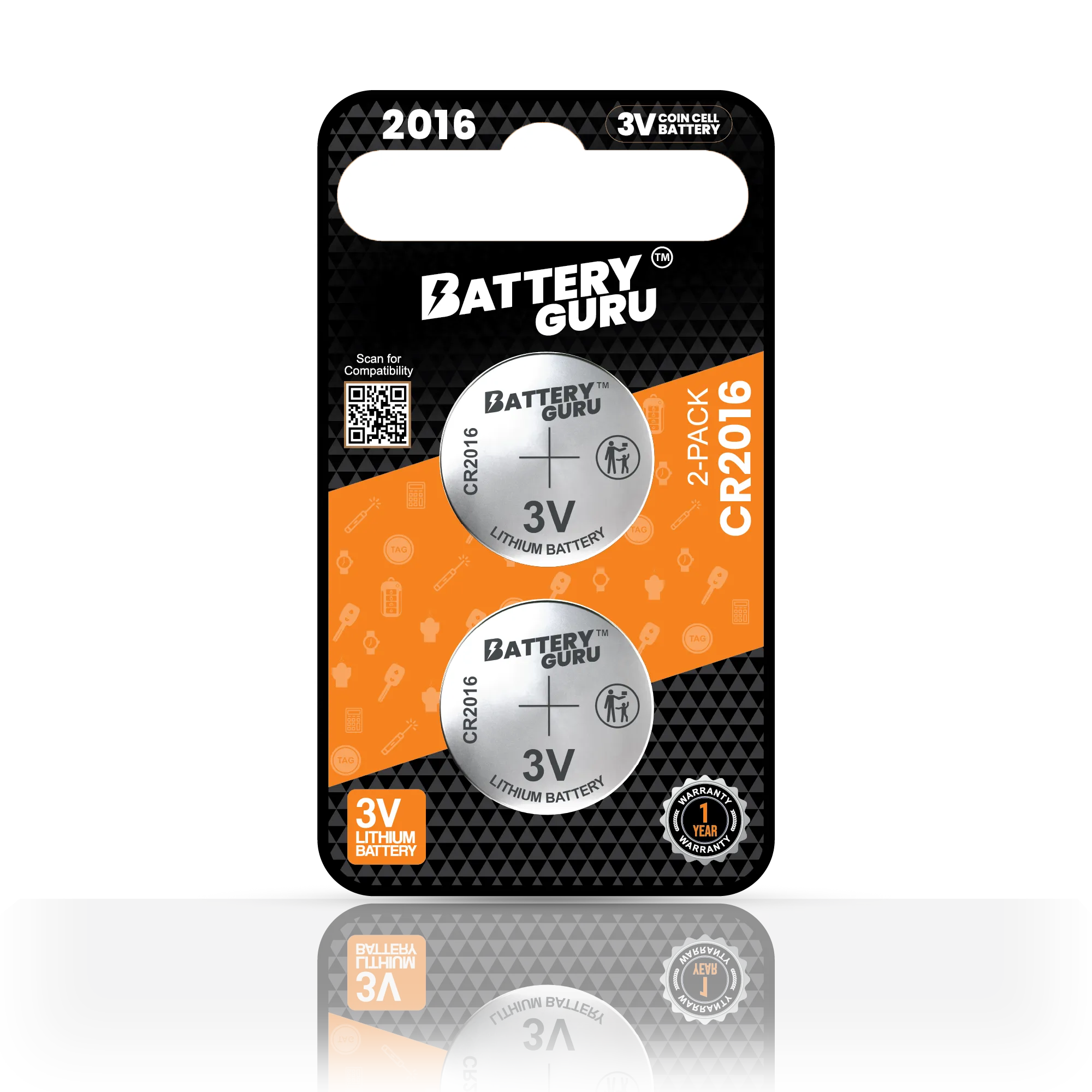 Batteria chiave auto CR2016 — 2013 Toyota Camry